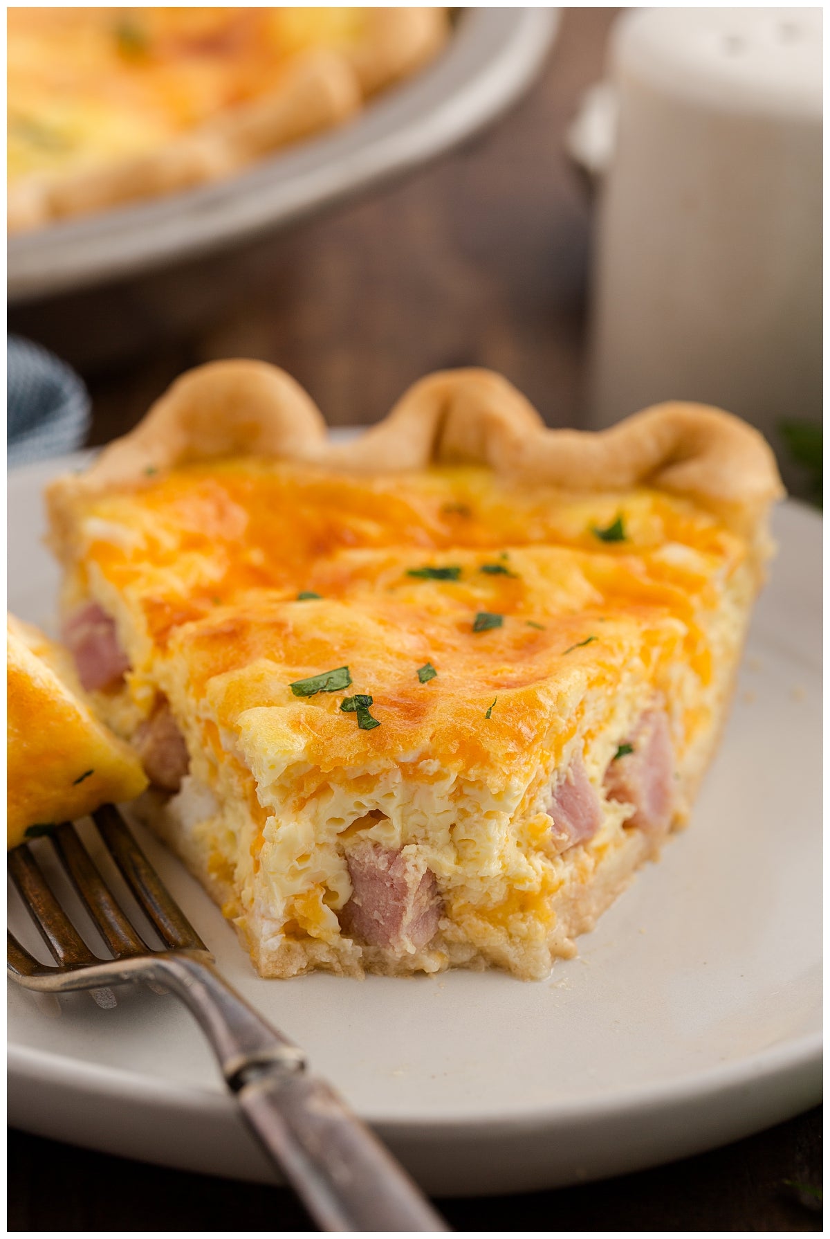 *Ham and Cheese Quiche Exclusive