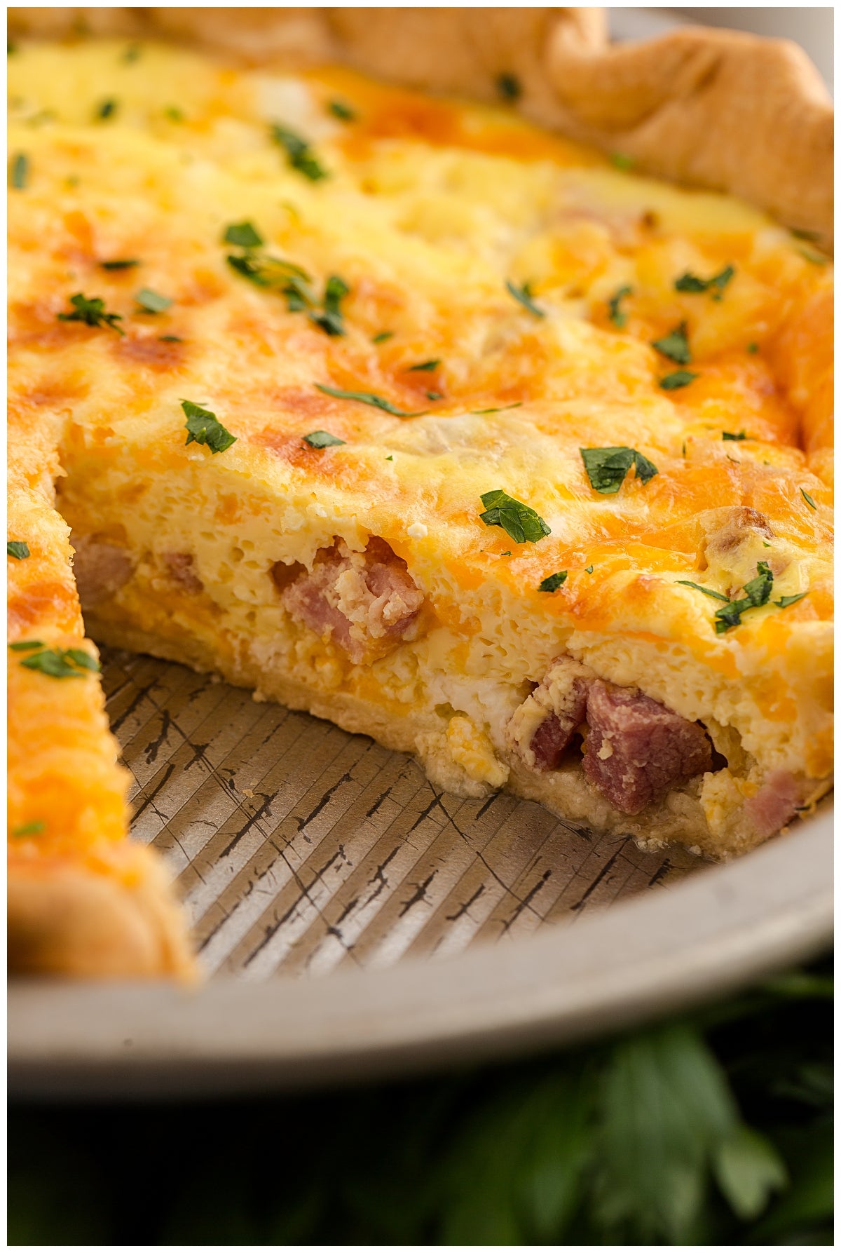 *Ham and Cheese Quiche Exclusive
