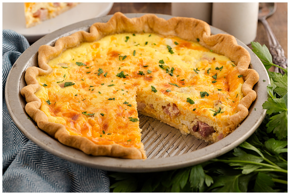 *Ham and Cheese Quiche Exclusive
