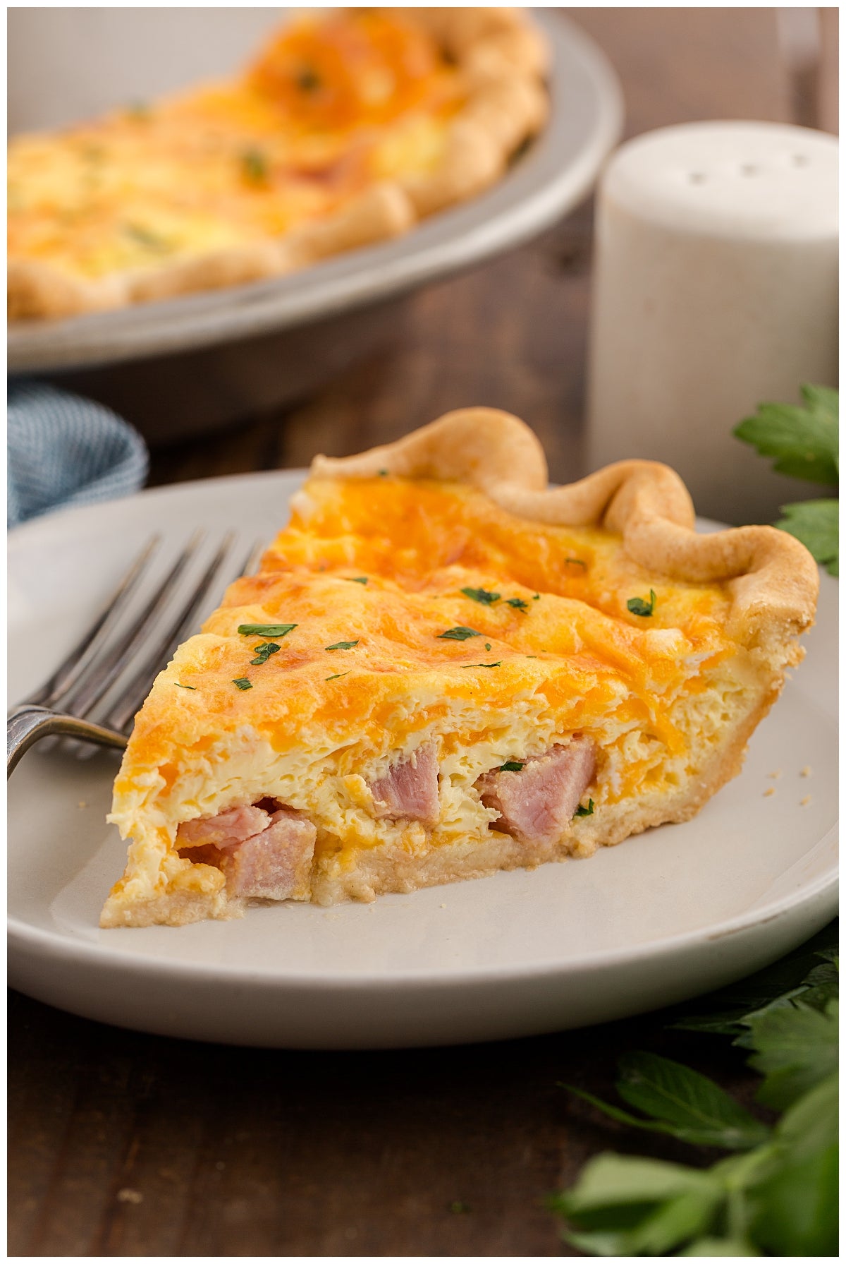 *Ham and Cheese Quiche Exclusive
