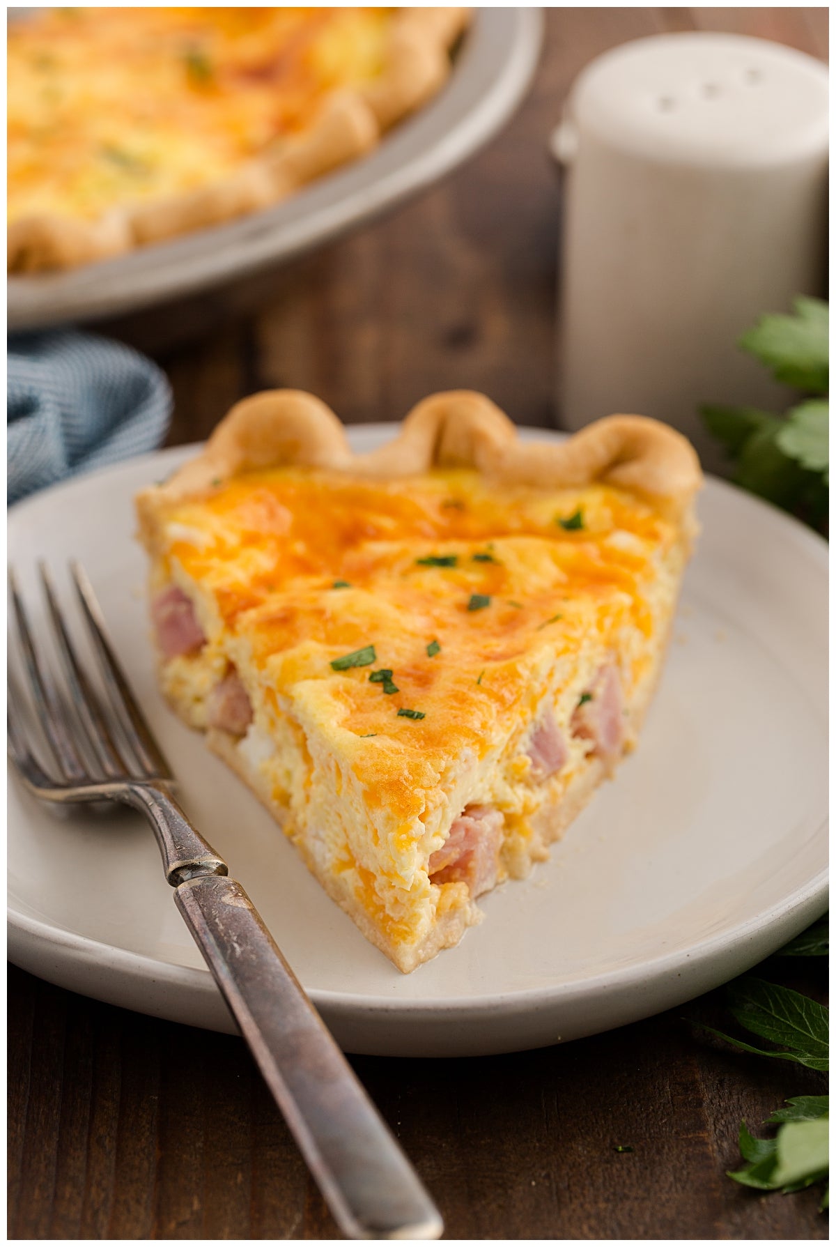 *Ham and Cheese Quiche Exclusive