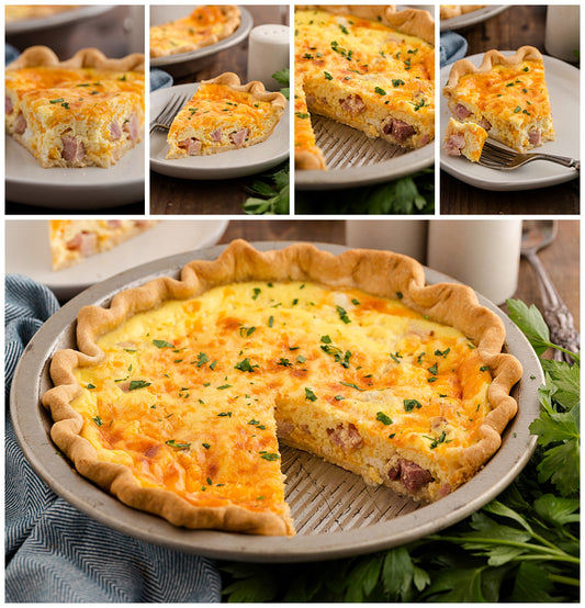 *Ham and Cheese Quiche Exclusive