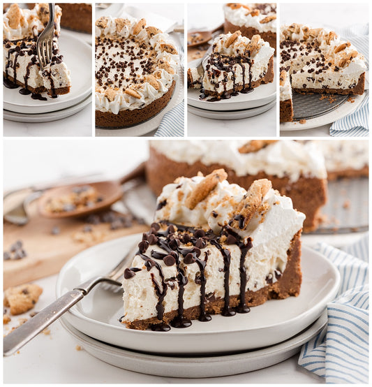 No Bake Chocolate Chip Cookie Cheesecake Semi-Exclusive- Set #1
