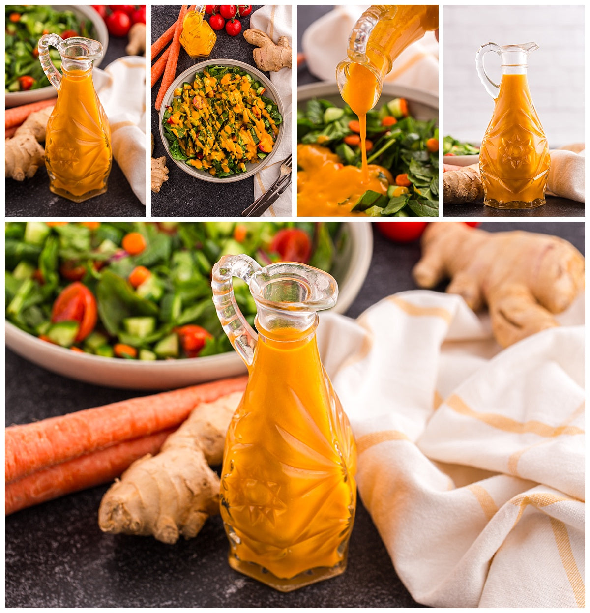 Carrot Ginger Salad Dressing Exclusive