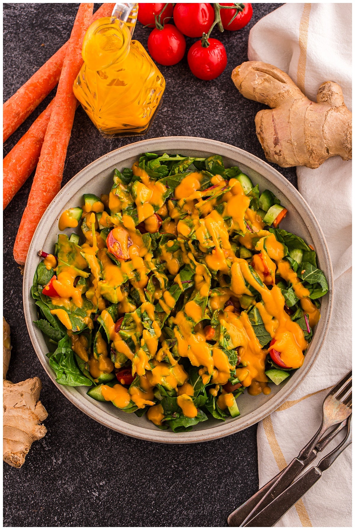 Carrot Ginger Salad Dressing Exclusive