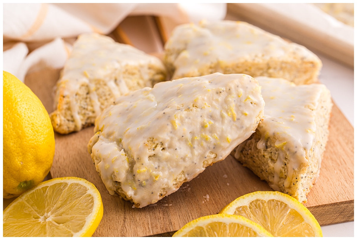 Lemon Poppy Seed Scones Exclusive