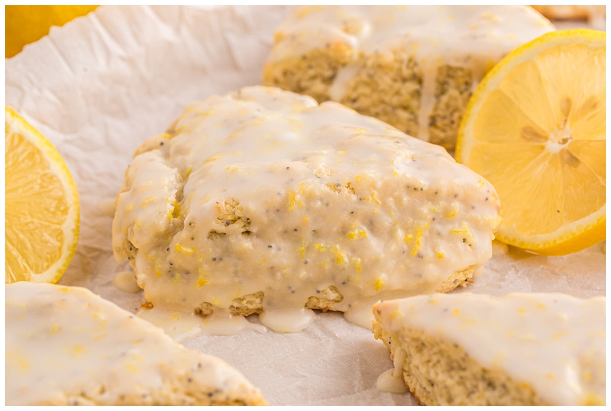 Lemon Poppy Seed Scones Exclusive