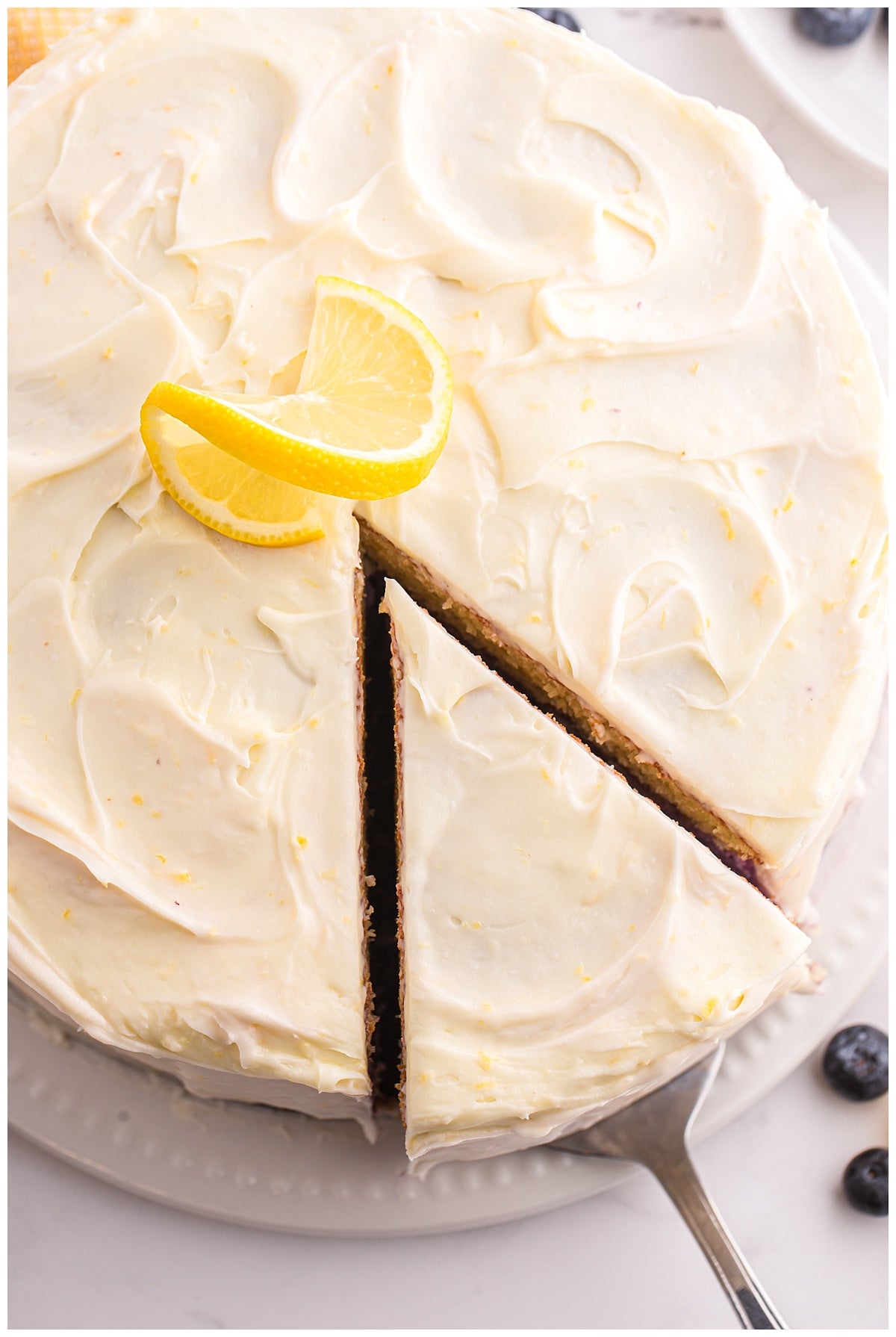 Blueberry Lemon Cheesecake Cake Exclusive