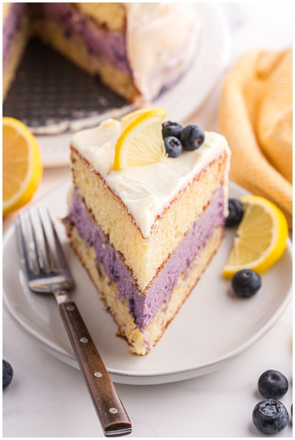 Blueberry Lemon Cheesecake Cake Exclusive