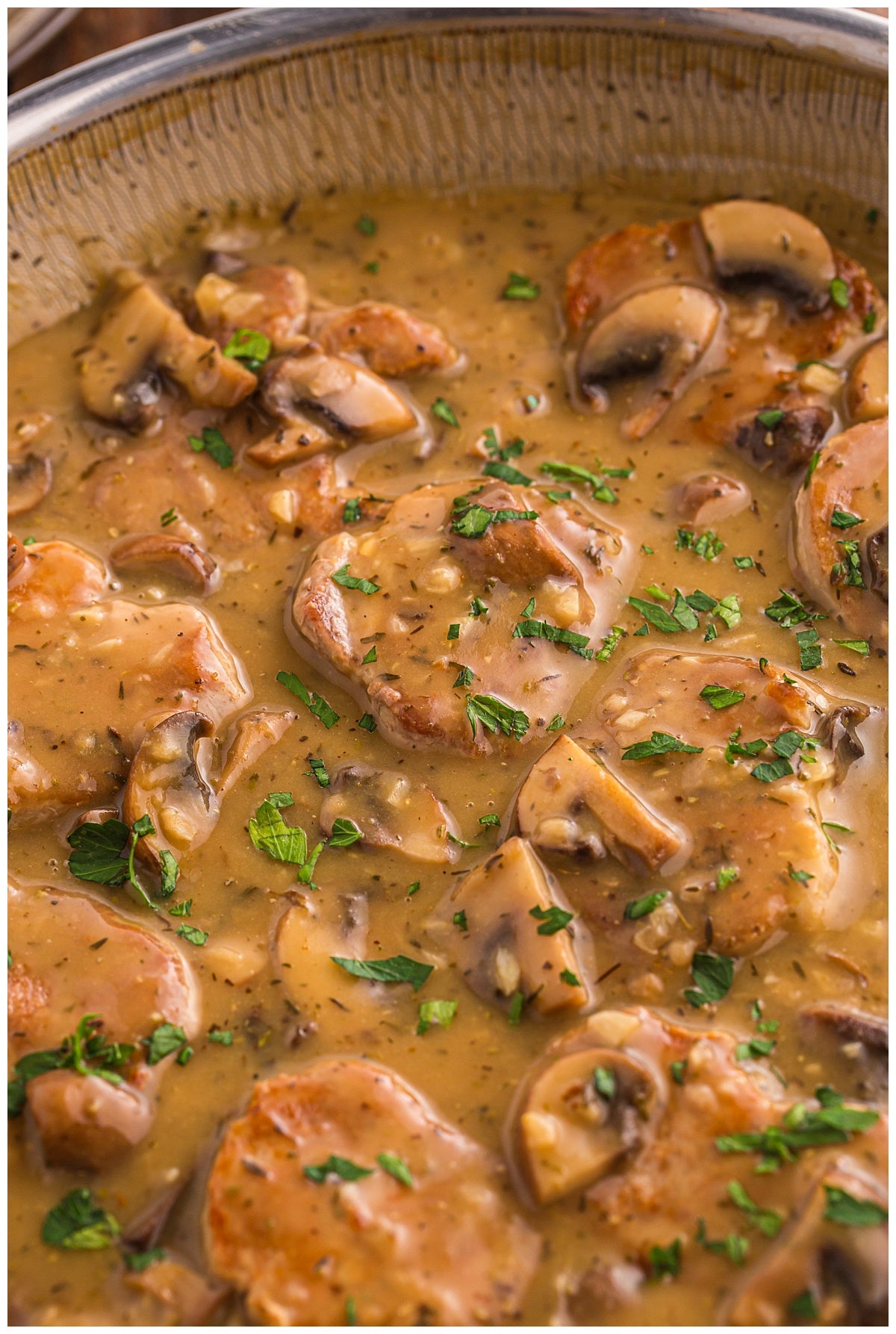 Pork Medallions with Mushroom Gravy Exclusive
