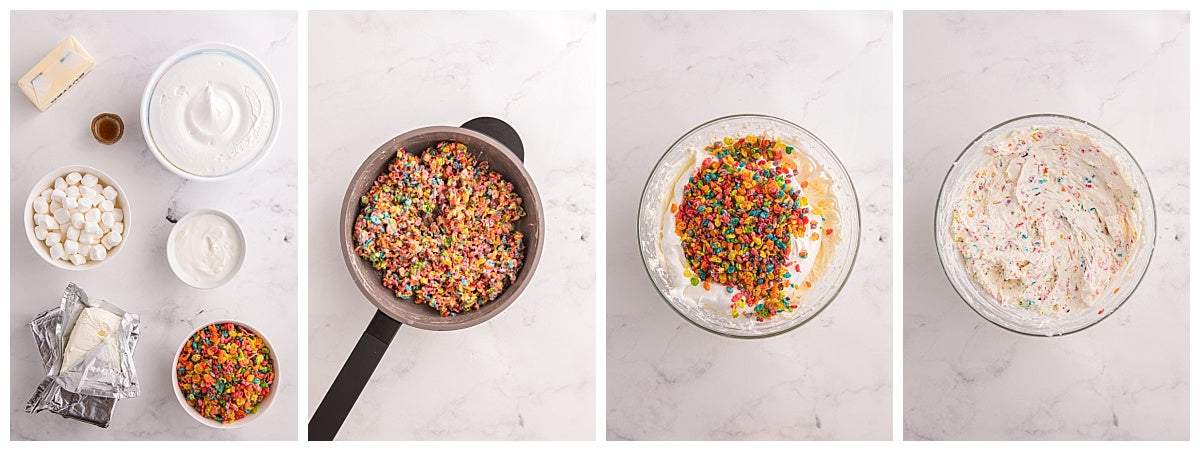 Fruity Pebbles Cheesecake (No Bake) Exclusive