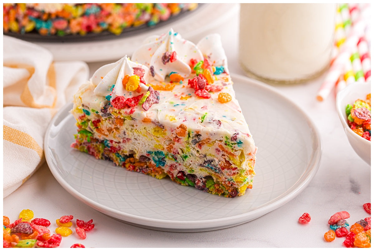 Fruity Pebbles Cheesecake (No Bake) Exclusive