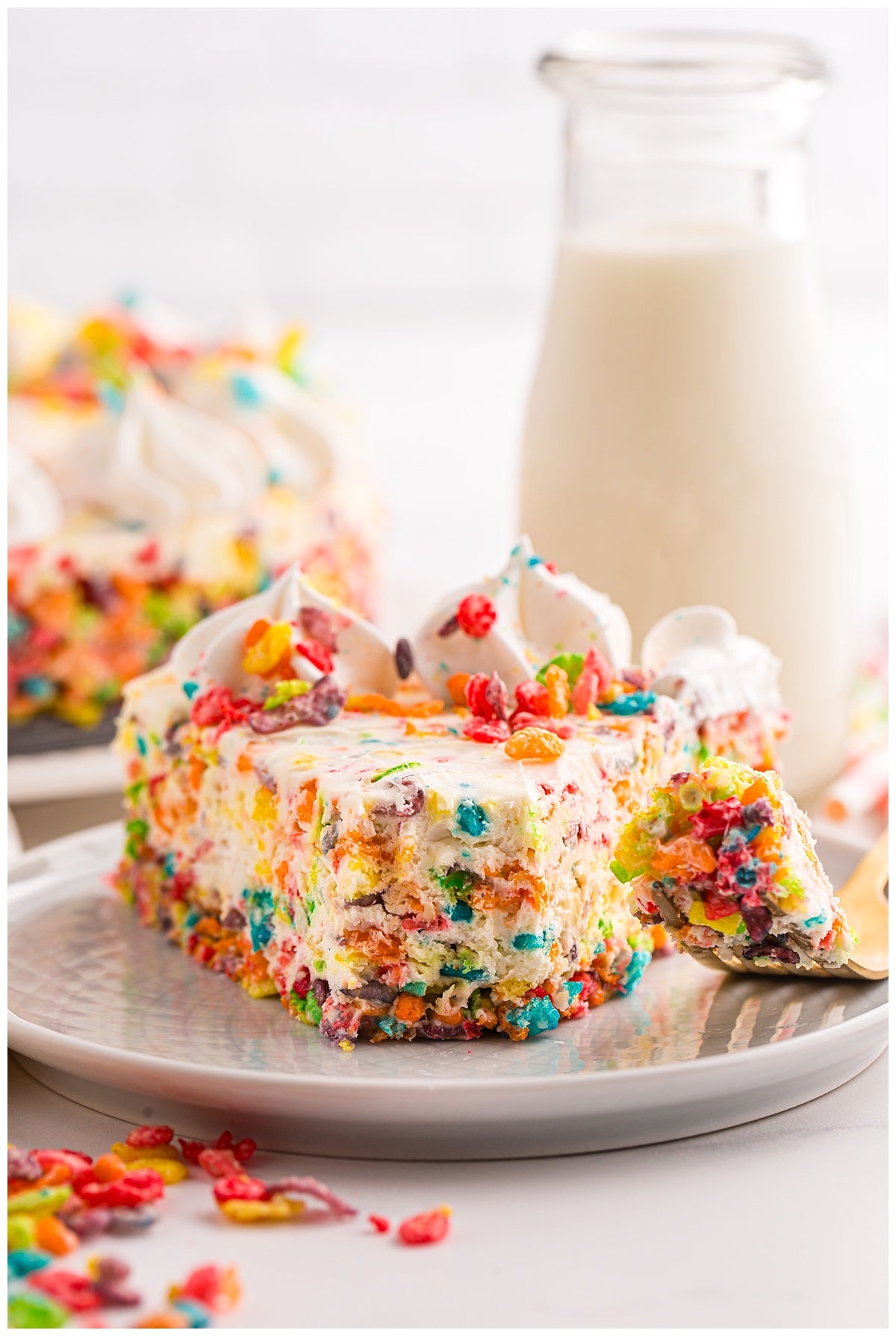 Fruity Pebbles Cheesecake (No Bake) Exclusive