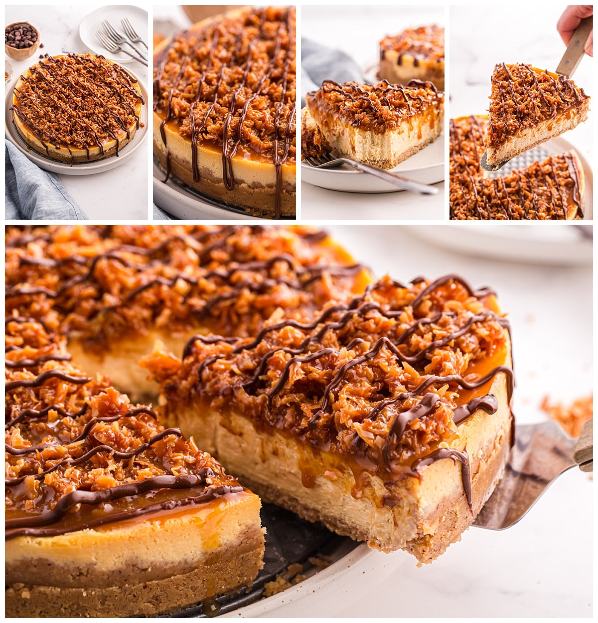 Samoa Cheesecake (Baked) Exclusive