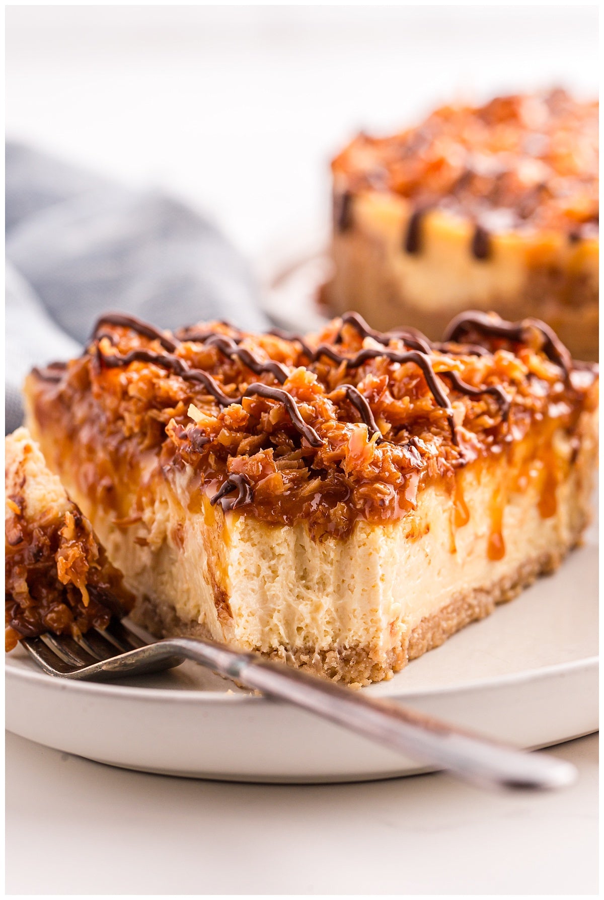 Samoa Cheesecake (Baked) Exclusive