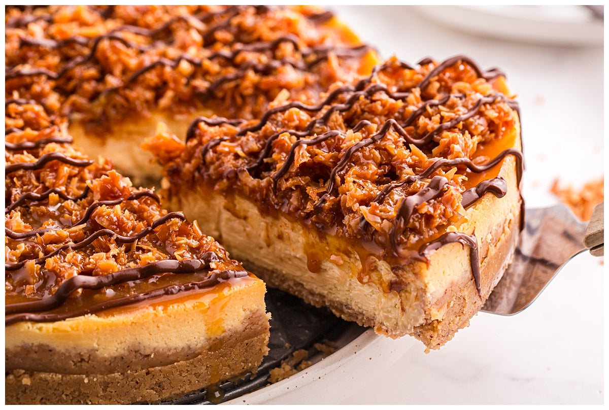 Samoa Cheesecake (Baked) Exclusive