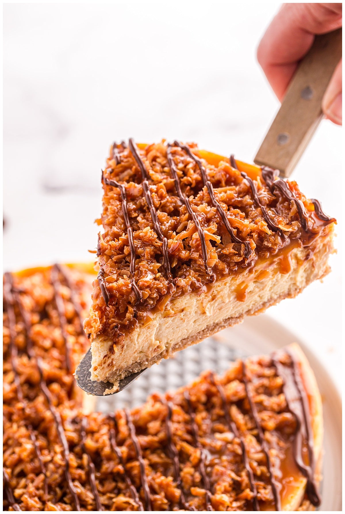 Samoa Cheesecake (Baked) Exclusive