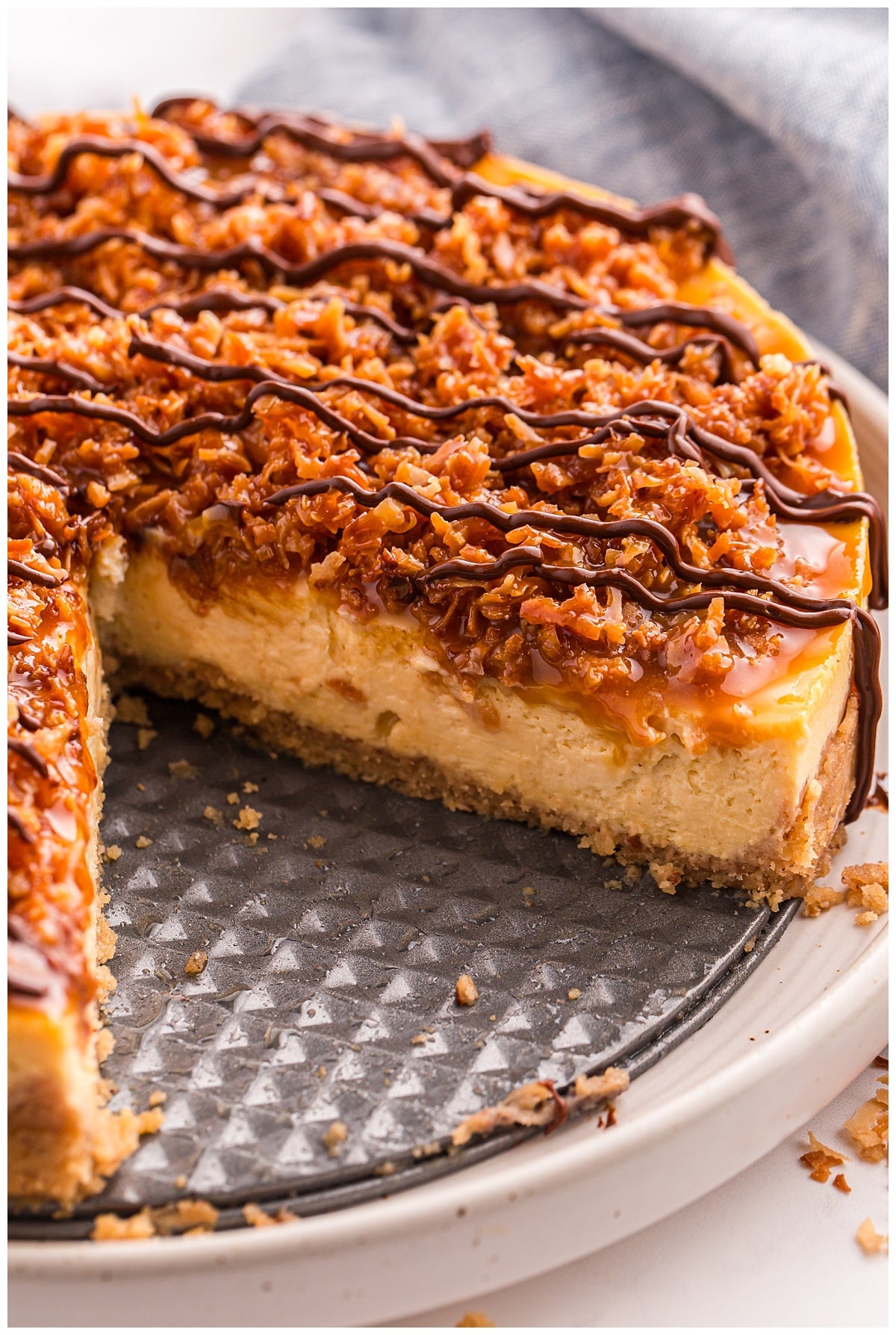 Samoa Cheesecake (Baked) Exclusive