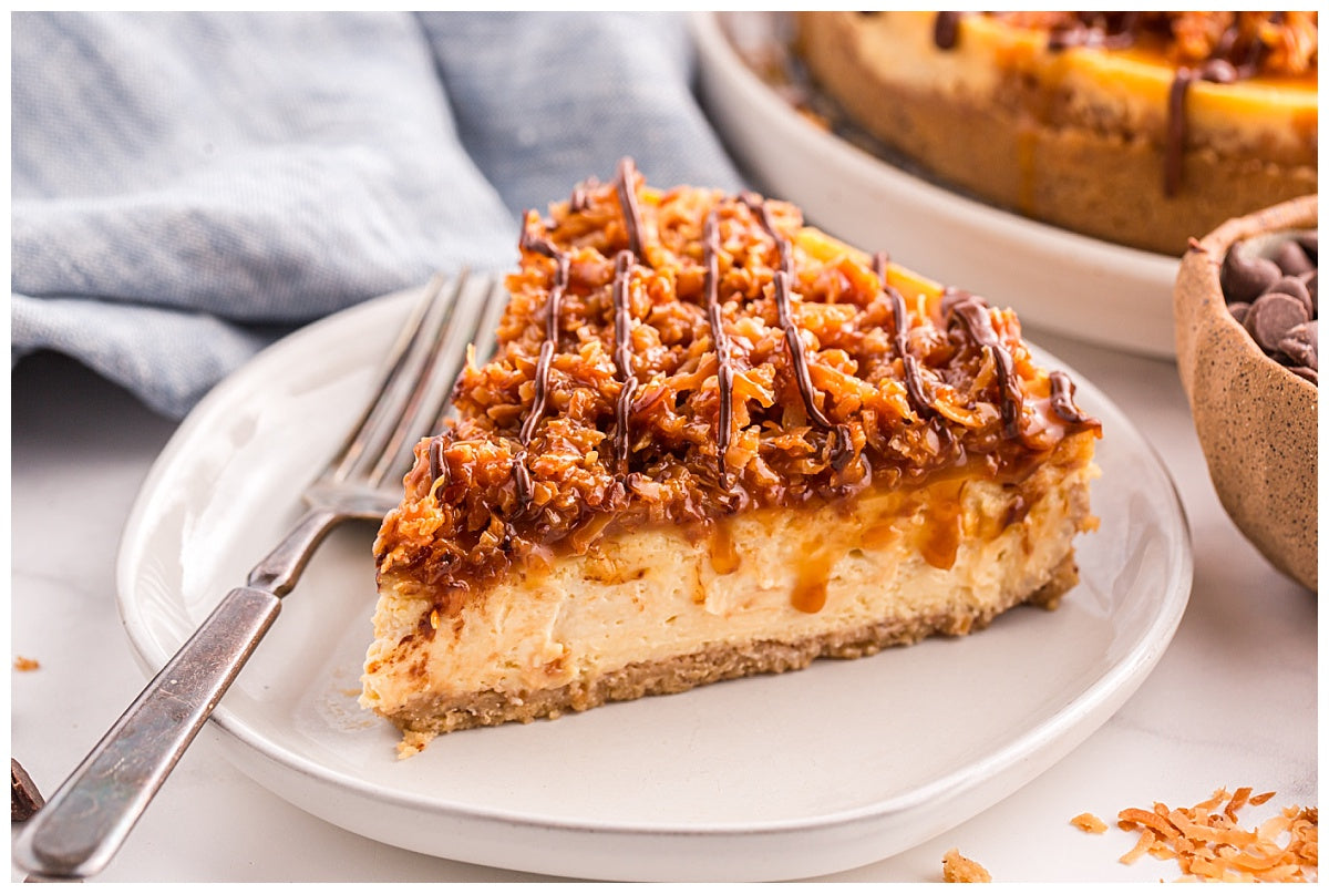 Samoa Cheesecake (Baked) Exclusive