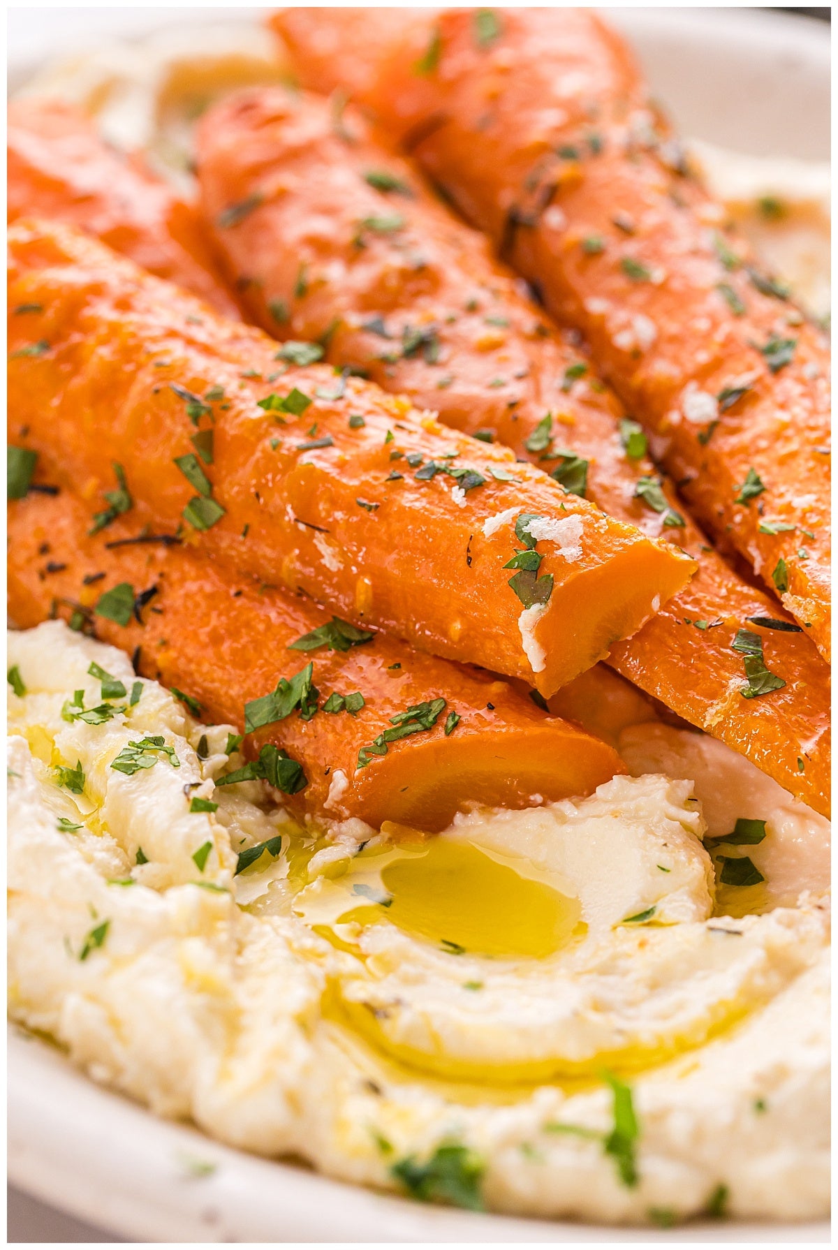 *Roasted Carrots with Whipped Ricotta