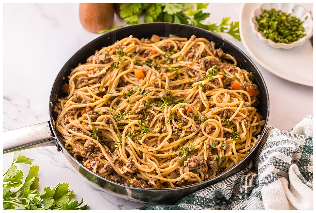 Dirty Spaghetti Exclusive (One Pot Version)