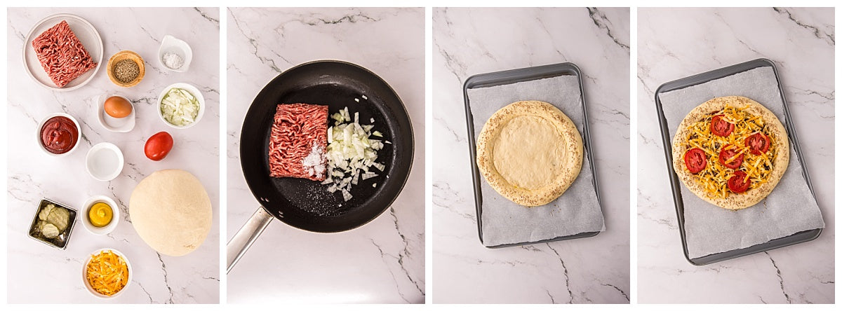 Cheeseburger Pizza Exclusive