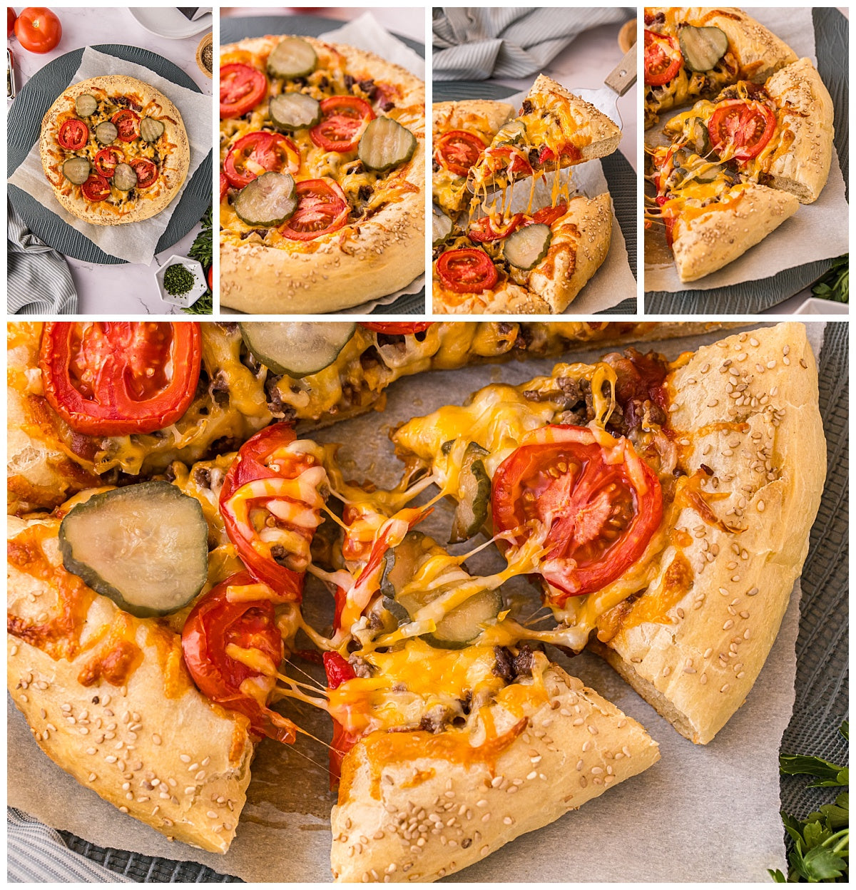 Cheeseburger Pizza Exclusive