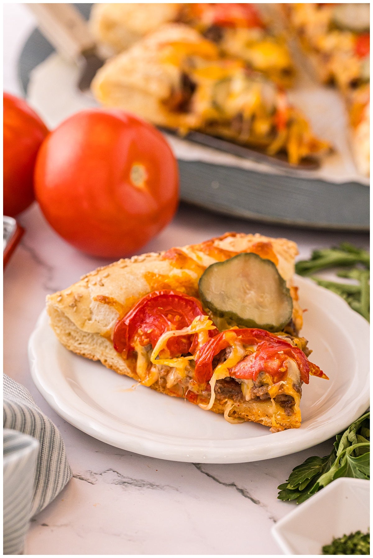 Cheeseburger Pizza Exclusive