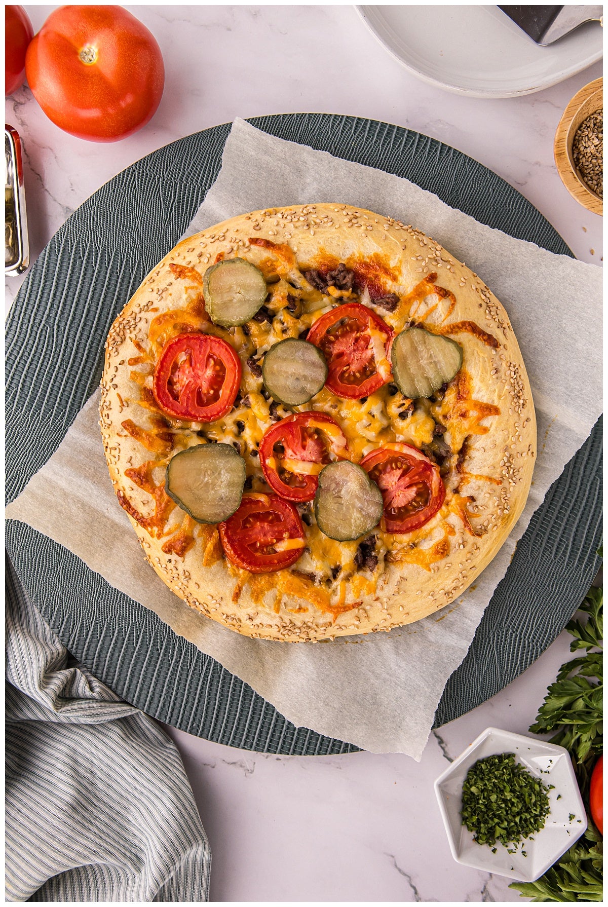 Cheeseburger Pizza Exclusive
