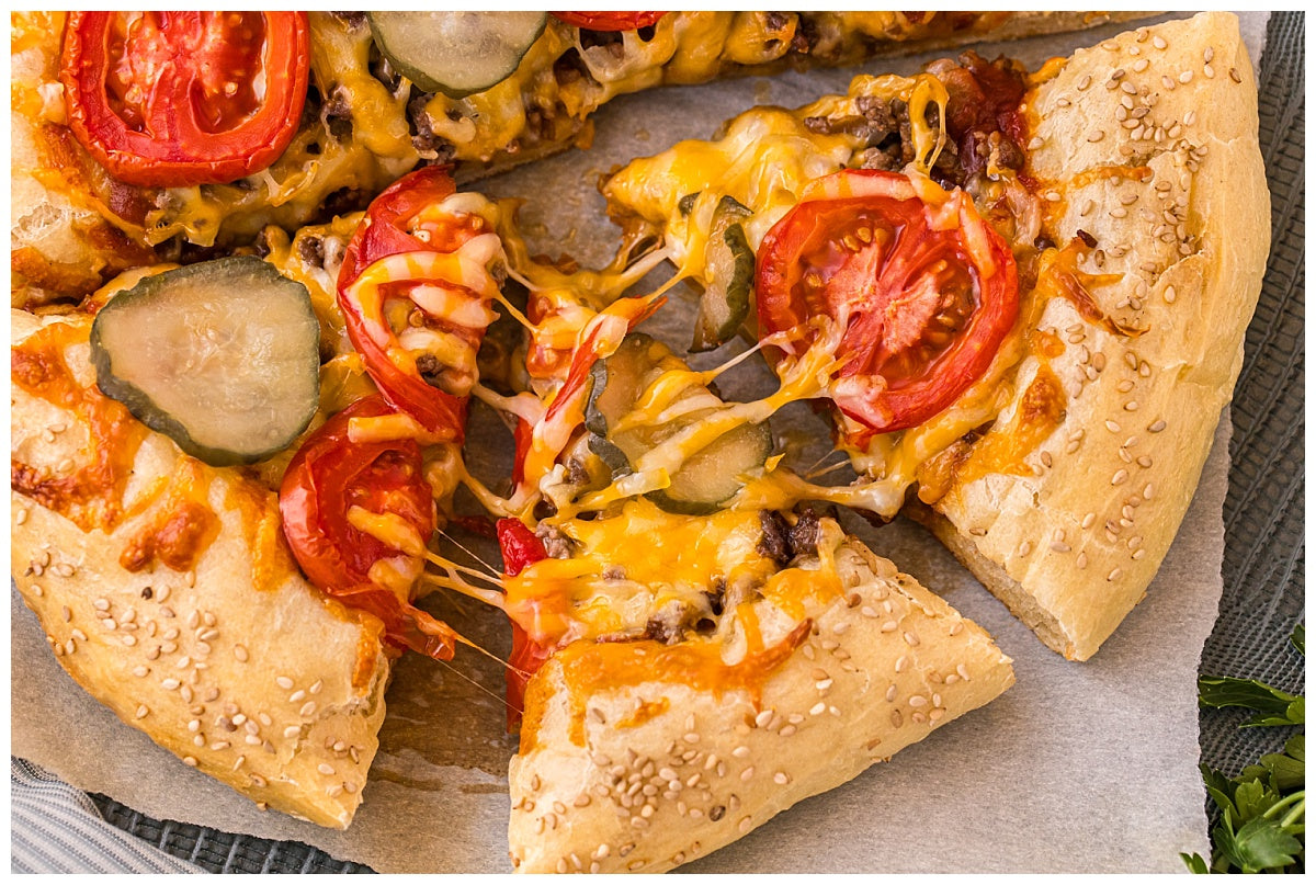 Cheeseburger Pizza Exclusive