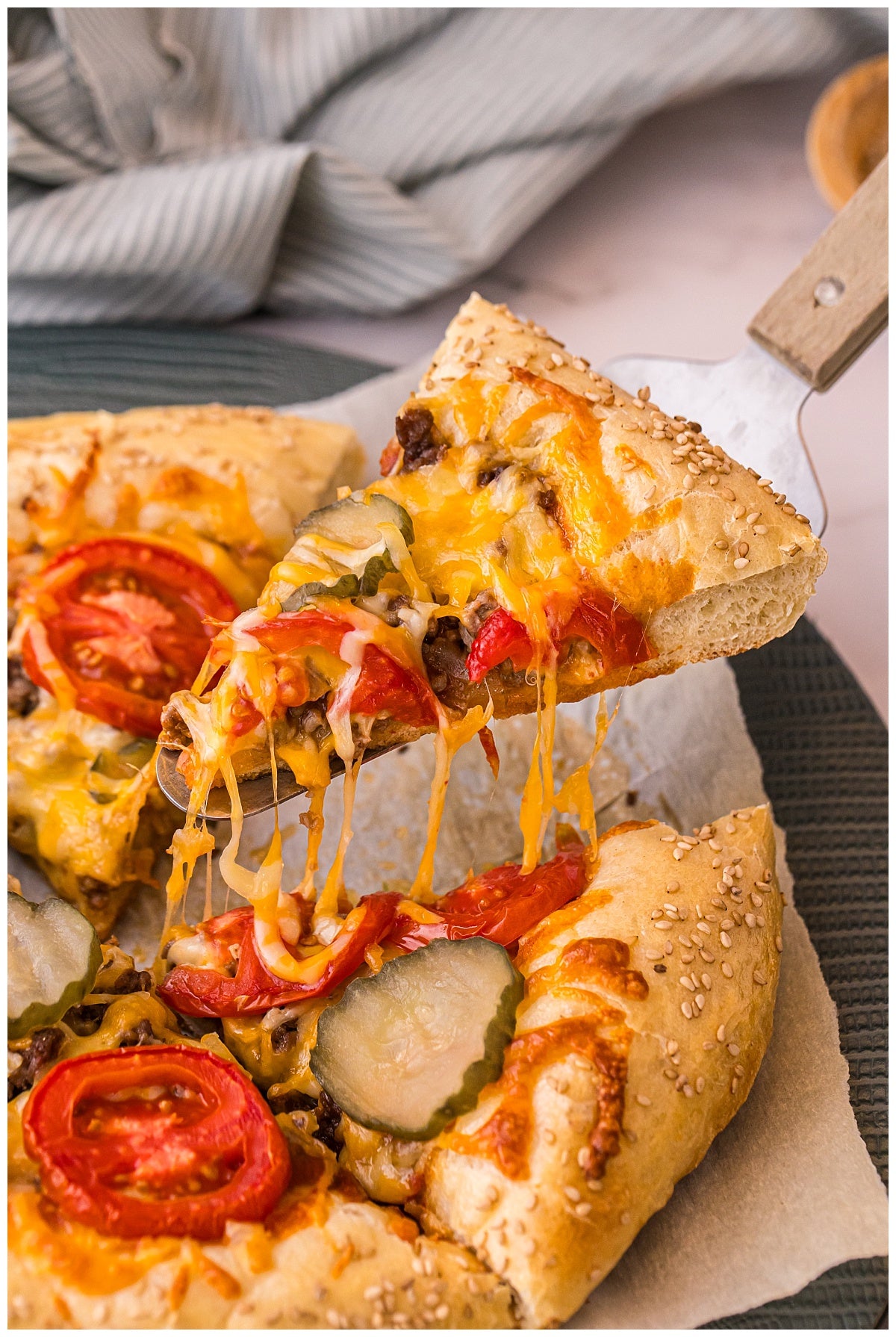 Cheeseburger Pizza Exclusive