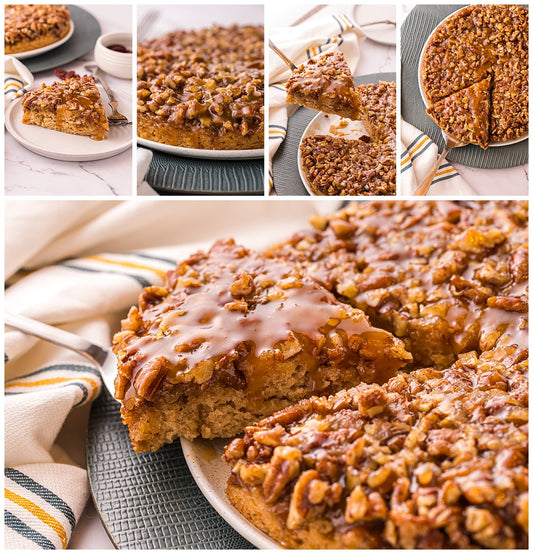 Pecan Upside Down Cake Exclusive