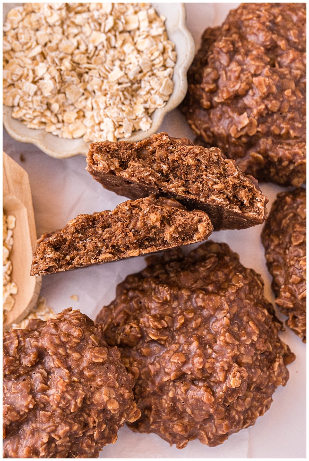 Chocolate Peanut Butter No Bake Cookies Exclusive