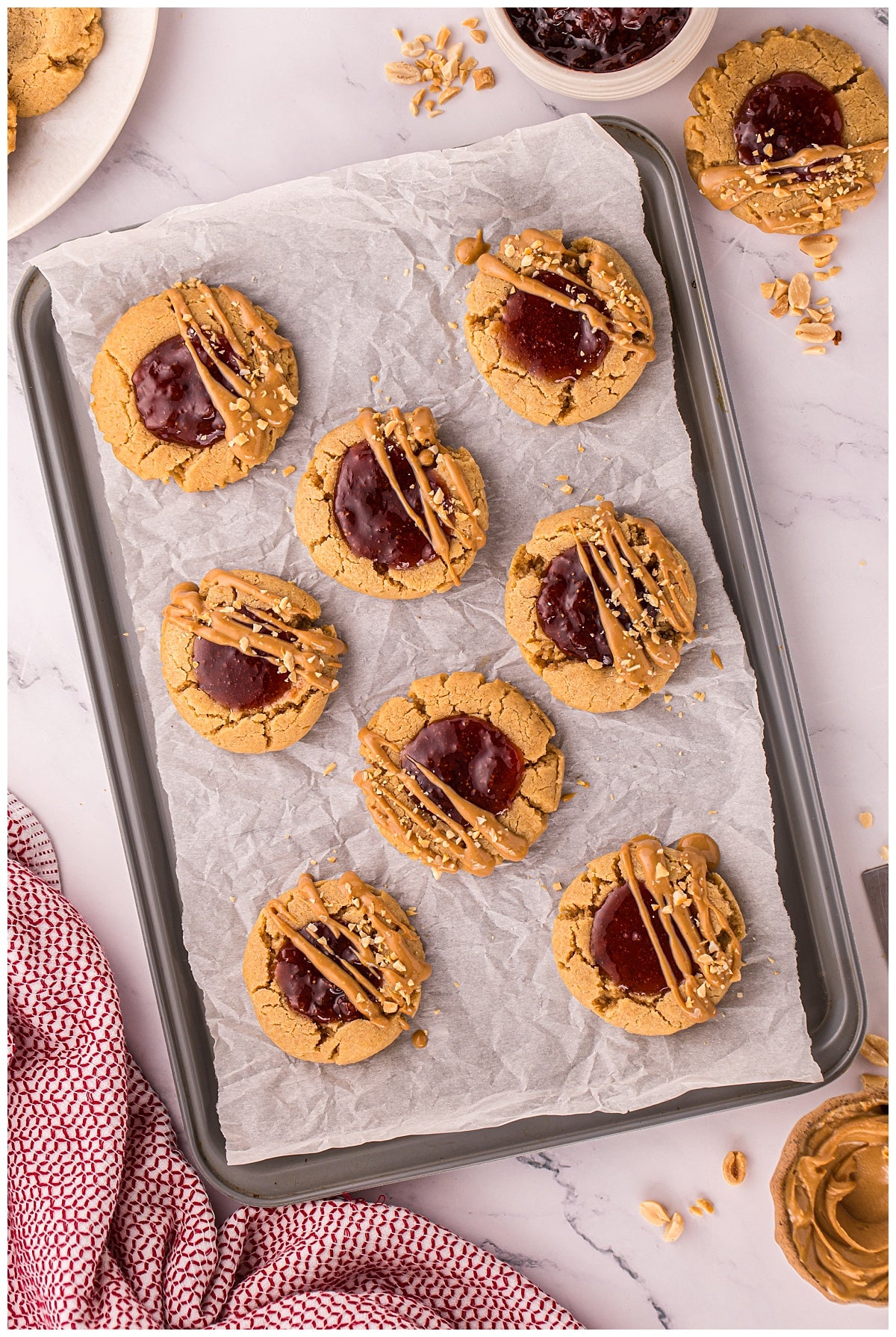 Peanut Butter and Jelly Cookies Exclusive