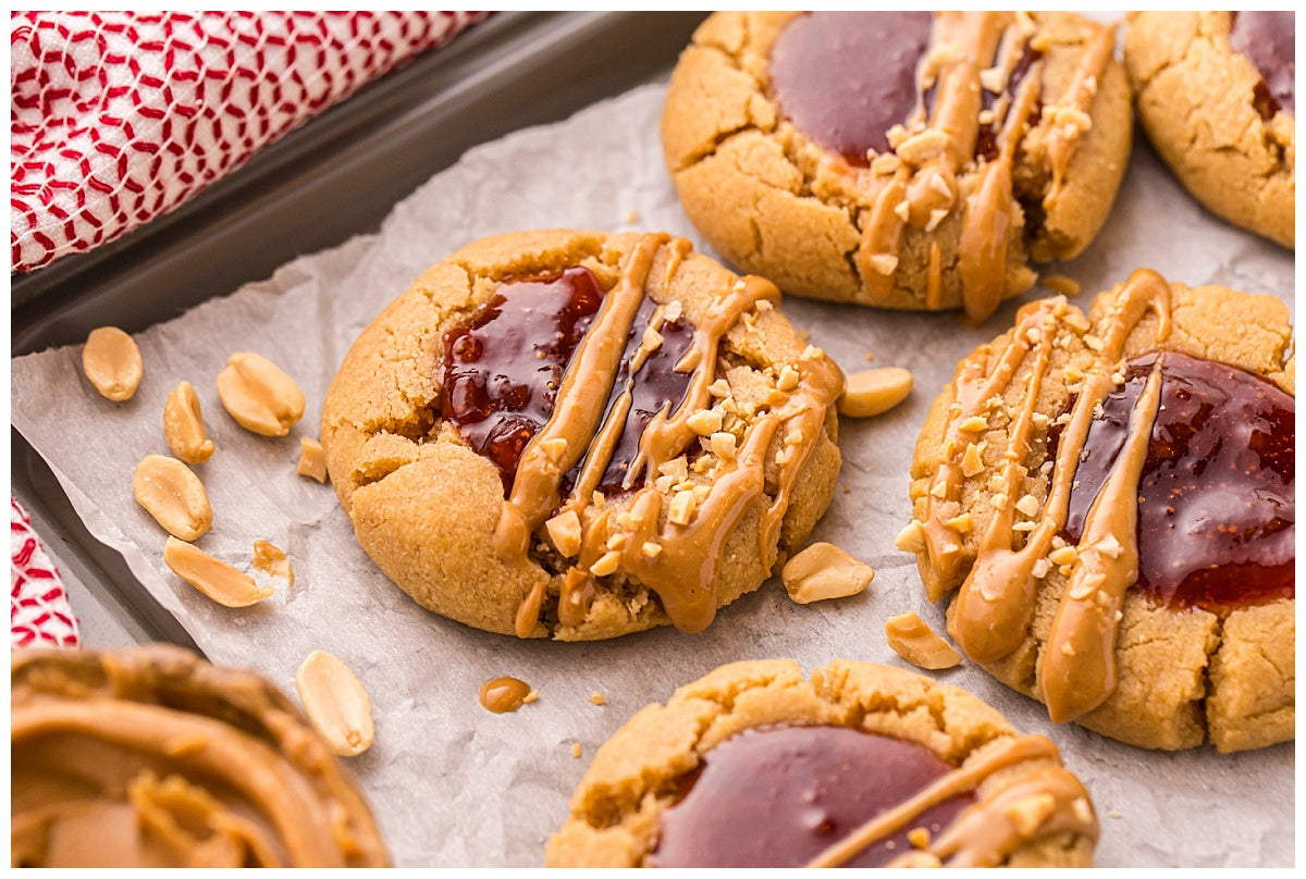 Peanut Butter and Jelly Cookies Exclusive