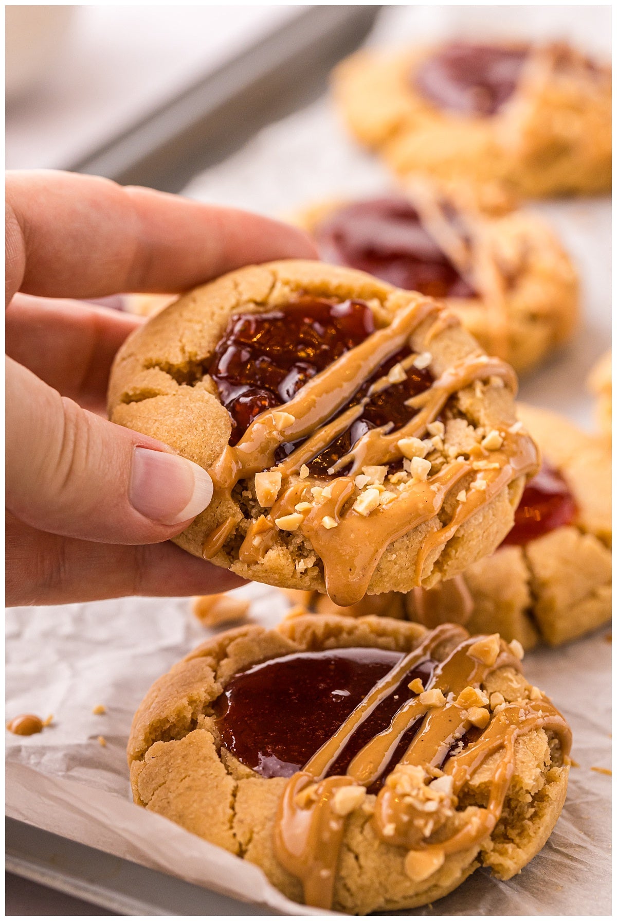 Peanut Butter and Jelly Cookies Exclusive